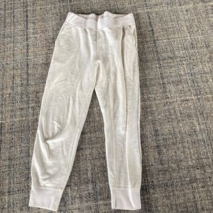 Rag & Bone Ivory Brushed Inside Out Terry sweatpant